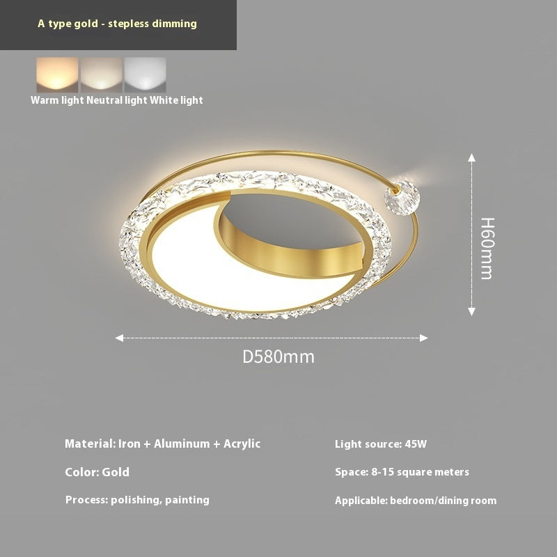 Master Bedroom Ceiling Lamp Nordic Light Luxury And Simplicity