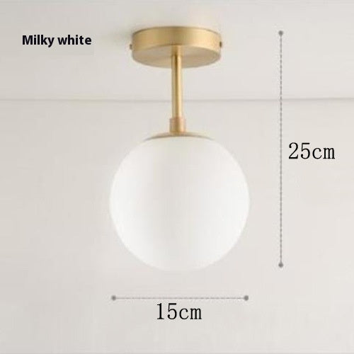 Nordic Copper Magic Bean Ball Ceiling Lamp