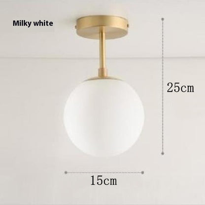 Nordic Copper Magic Bean Ball Ceiling Lamp