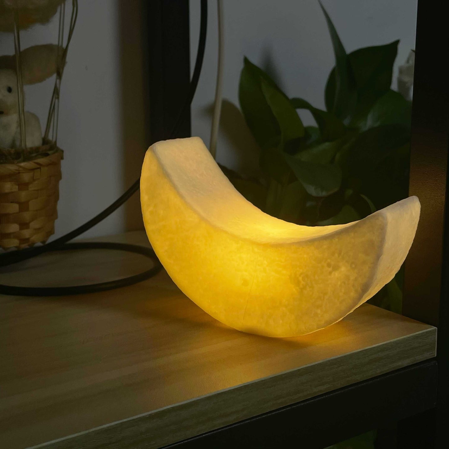Moon Night Lamp Creative Bedroom Bedside Ambience Light