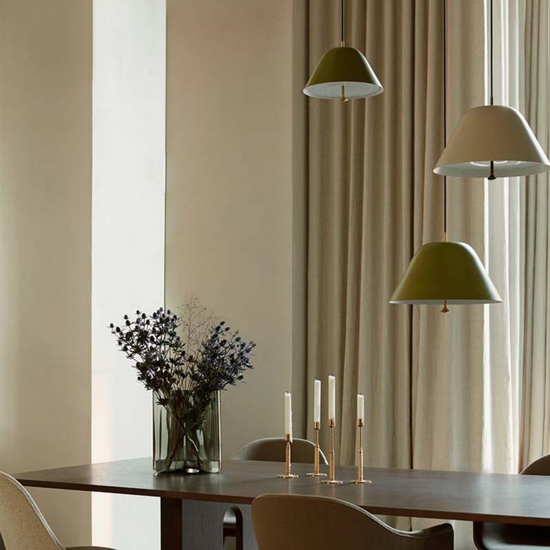 Minimalist Suspended Dining Room Chandelier Bedroom Bedside