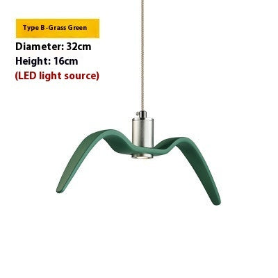 Nordic Personalized LED Chandelier Post-modern Simple Macaron