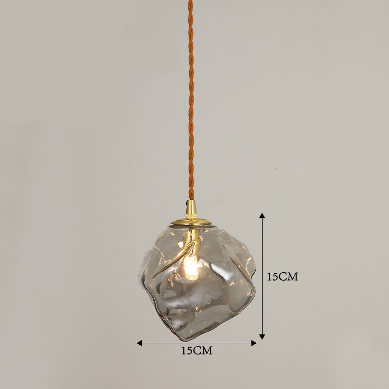 Fashion Bedside Retro Ice Cube Chandelier