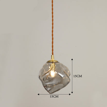 Fashion Bedside Retro Ice Cube Chandelier