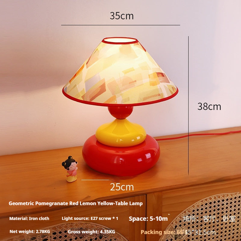 Nordic Retro Design Bedroom Bedside Lamp