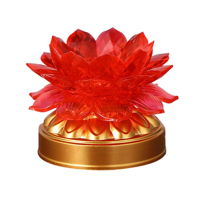Blessing Lotus Lamp Buddha Front Ornaments