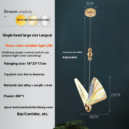 Bedroom Bedside Small Droplight Living Room TV Sofa