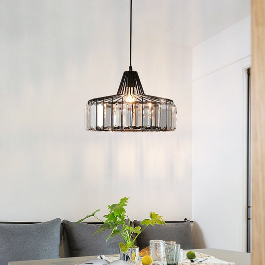 Crystal Sun Modern Pendant Light