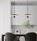 Modern Minimalist Black Pendant Chandelier