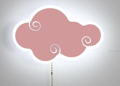Cloud Children's Wall Creative Modern Simple Bedroom Bedside Lamp