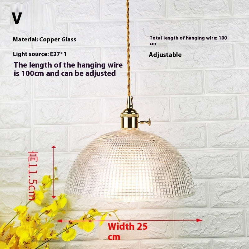 Chandelier Personality Creative Brass Single Head