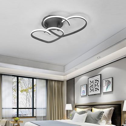 Simple Nordic Led Love Ceiling