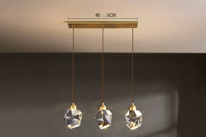 Room Chandelier Simple Crystal Dining Table