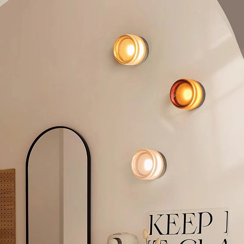 Water Ripple Acrylic Wall Lamp for Living Room