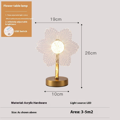 Light Luxury And Simplicity Acrylic Advanced Table Lamp