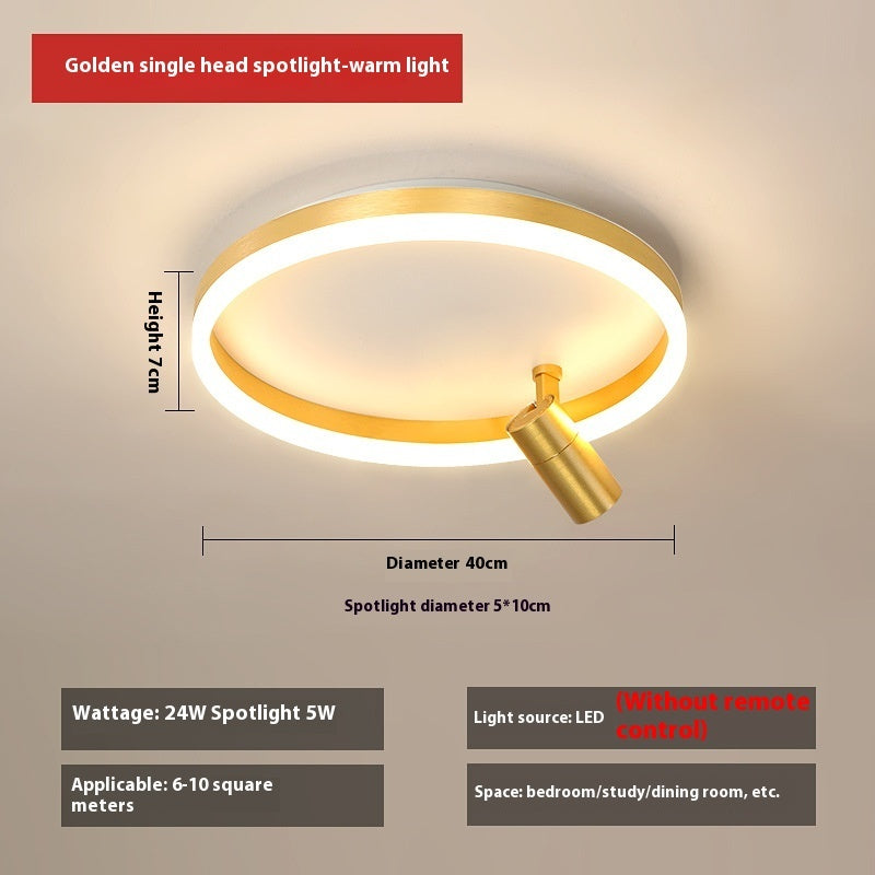 Bedroom Light Simple Modern Household Round Ceiling Lamp