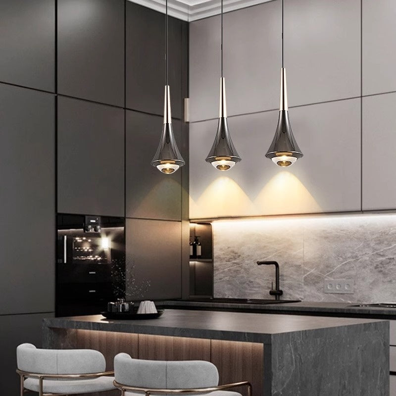 LED Bedside Chandelier Full Spectrum Bedroom Dining Room