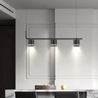 Modern Iron Pendant Light Multi-Head Dining Chandelier