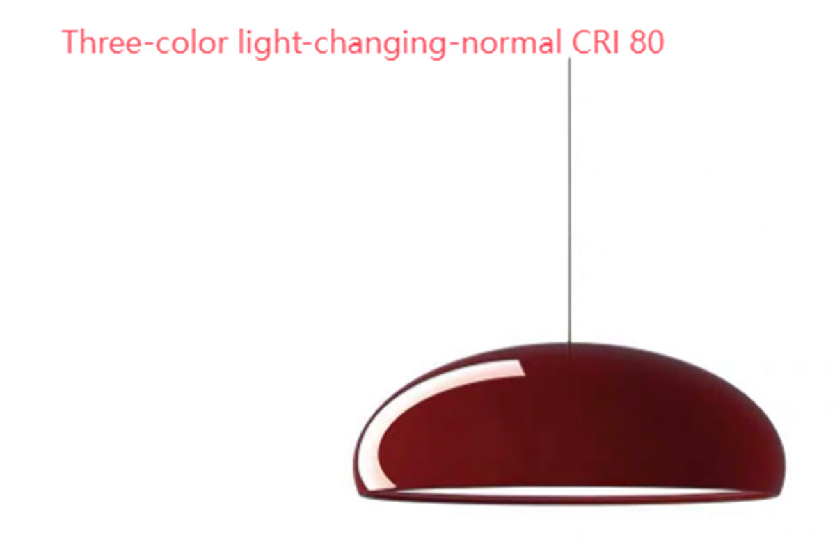 Danish Orange Restaurant Pendant Lamp