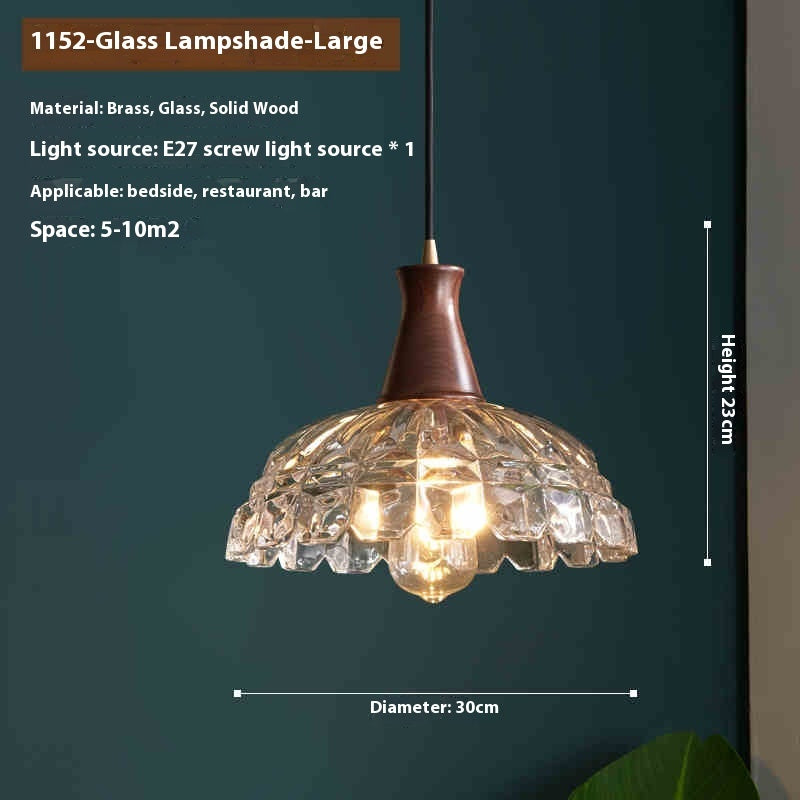 Bedroom Bedside Brass Ceramic Small Droplight