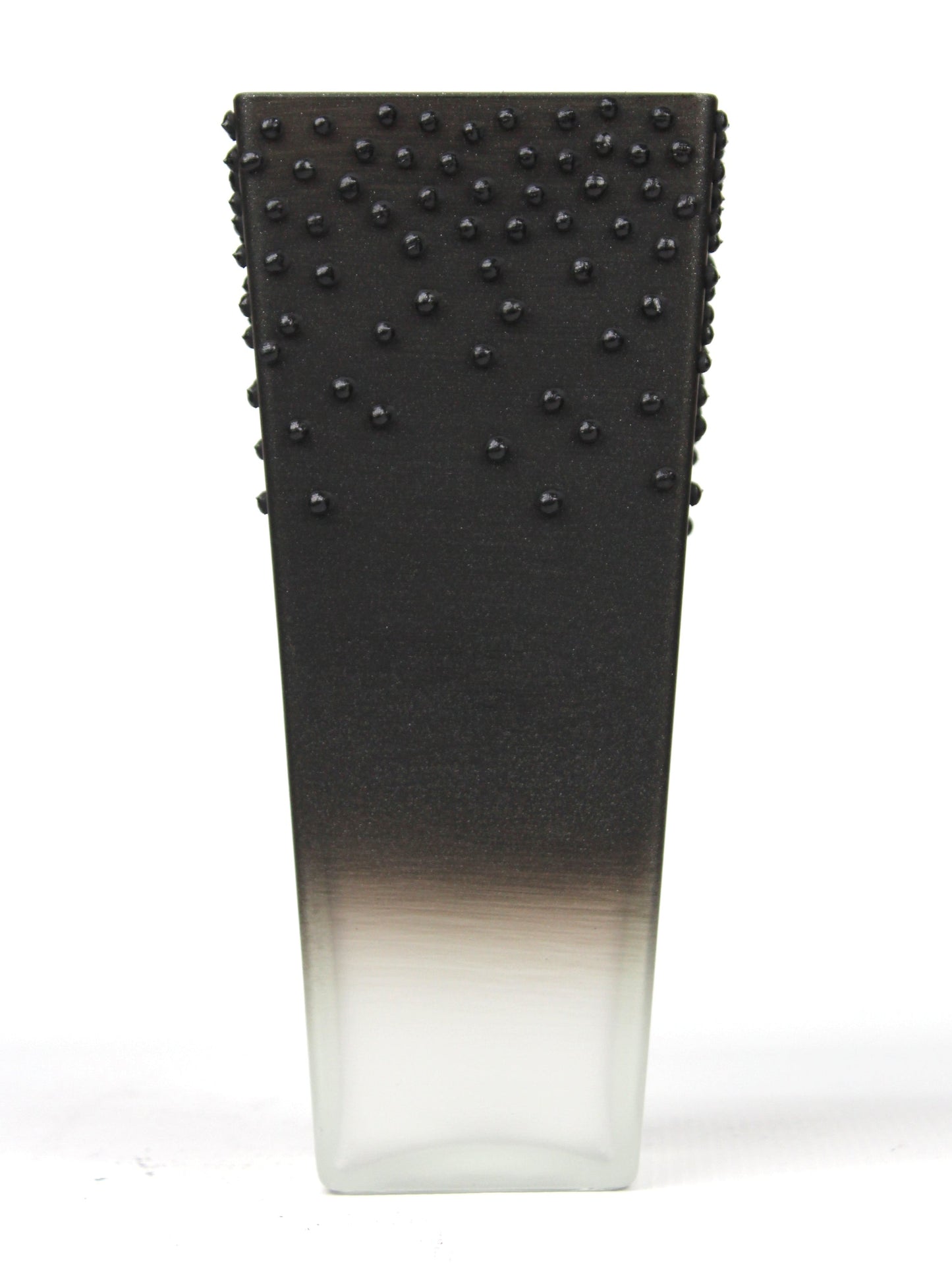 table black art decorative glass vase 7011/250/sh350.4