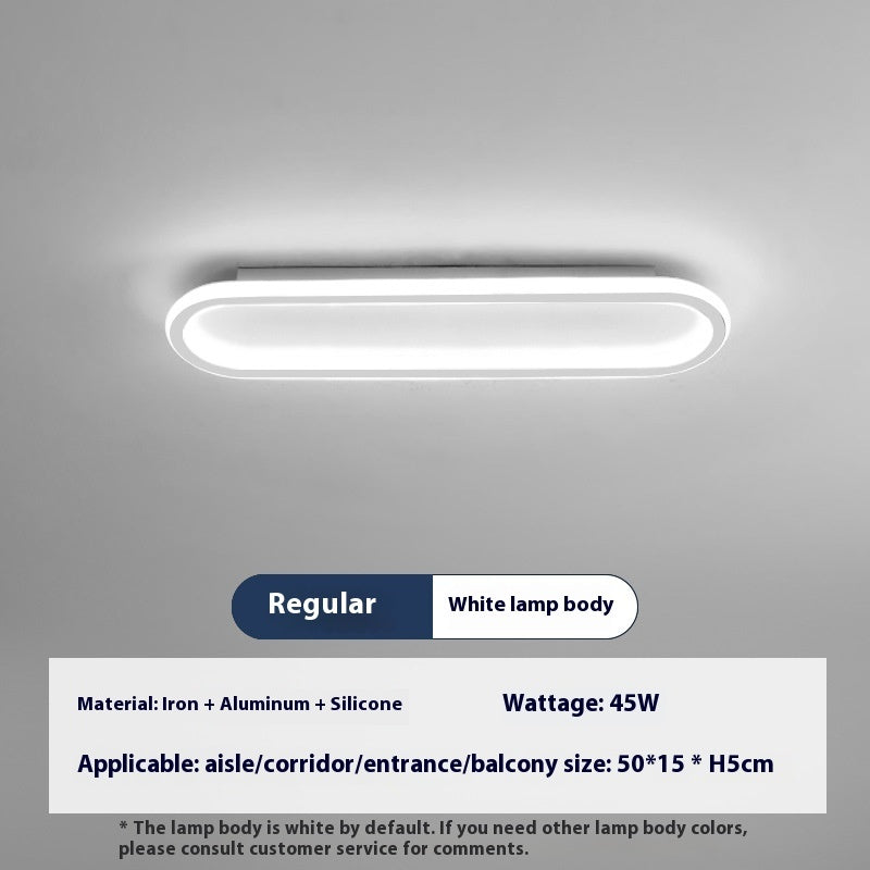 Corridor Household Minimalist Ultra-thin Ceiling Lamp