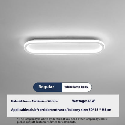 Corridor Household Minimalist Ultra-thin Ceiling Lamp