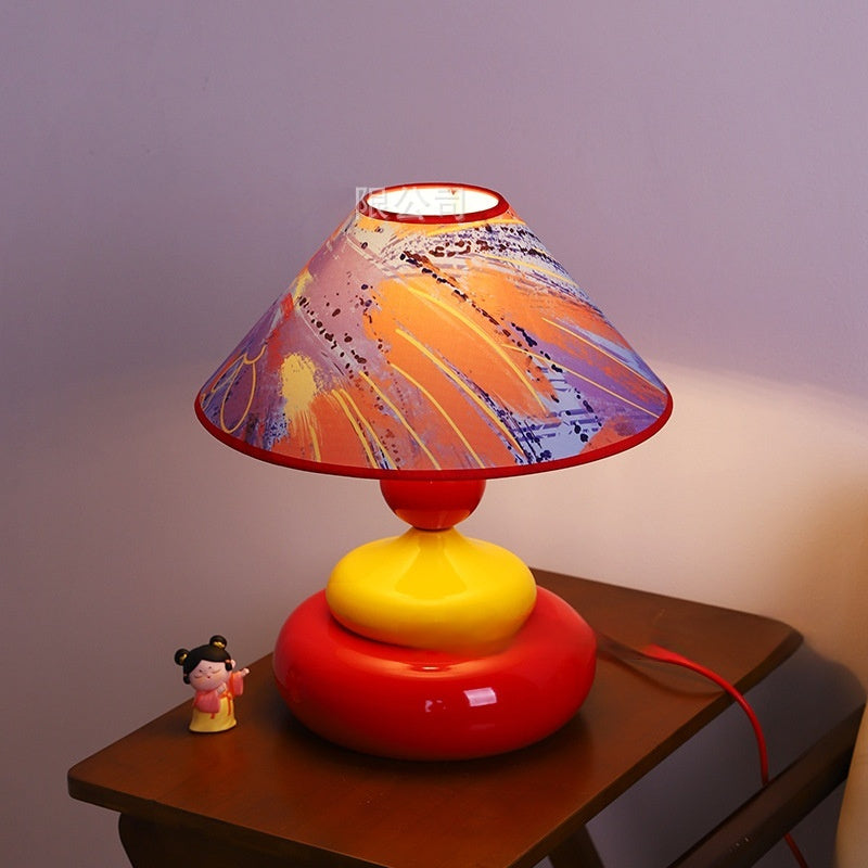 Nordic Retro Design Bedroom Bedside Lamp