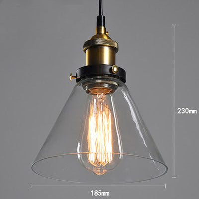 Nordic Minimalist Glass Pendant Chandelier