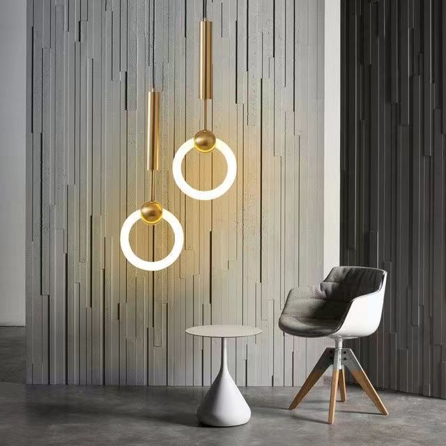 Nordic Minimalism U-shaped Bedroom Bedside Chandelier