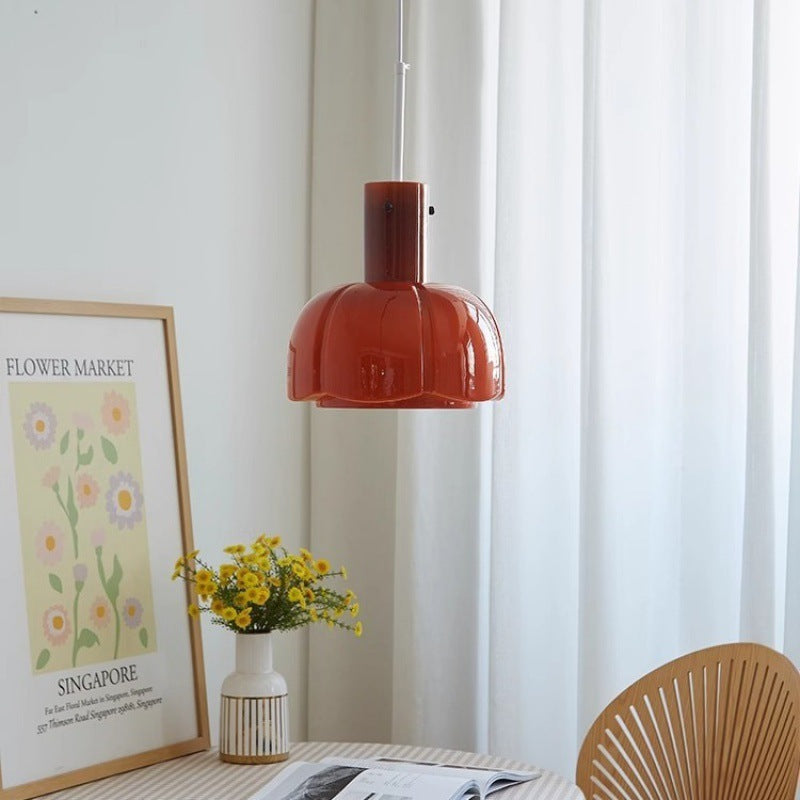 Medieval Glass Bud Dining Room Chandelier