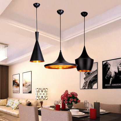 Simple and creative musical instrument chandelier three heads