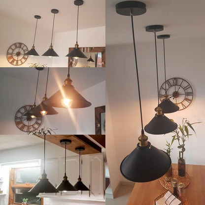 Retro Industrial Style Restaurant Chandelier Creative Simple
