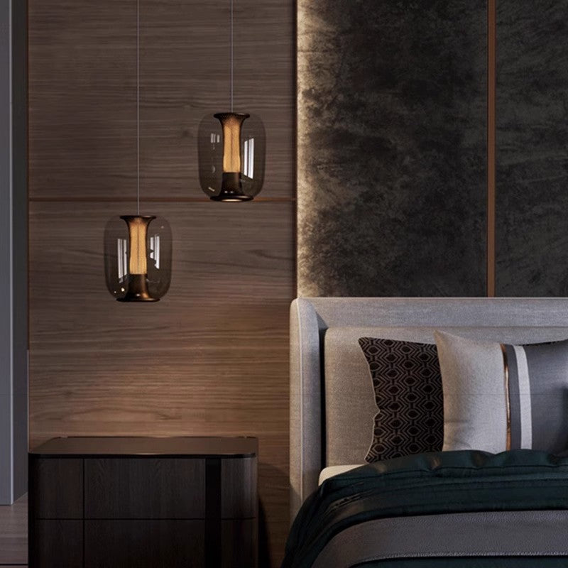 Nordic Glass Pendant Light - Minimalist Chandelier