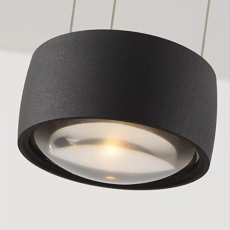 Nordic Modern Ball Hanging Line Lamp Simple