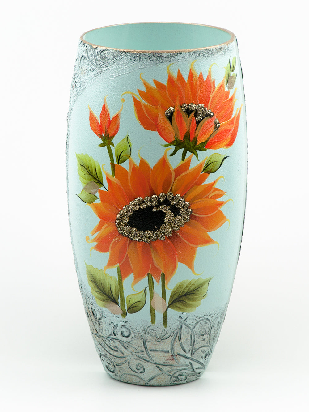 Art Decorative Glass Vase 7518/300/Sh031