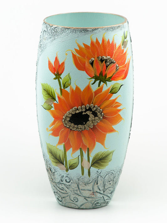 Art Decorative Glass Vase 7518/300/Sh031