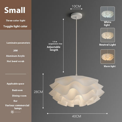 Modern Minimalist Creative Flower Bedroom Chandelier