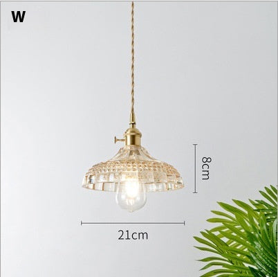 Chandelier Personality Creative Brass Single Head