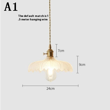 Chandelier Personality Creative Brass Single Head