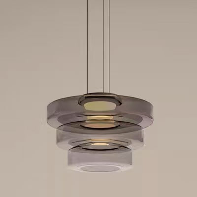 Living Room Dining Room High-grade Glass Chandelier Simple Design Creative