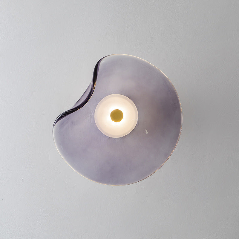 Modern Irregular Glass Wall Sconce