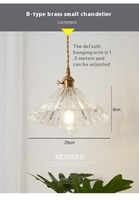 Chandelier Personality Creative Brass Single Head