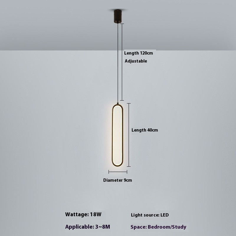 Bedroom Bedside Chandelier Living Room Wall Lamp