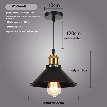 Retro Industrial Style Restaurant Chandelier Creative Simple