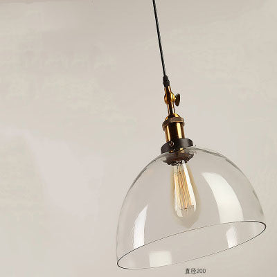 Nordic Minimalist Glass Pendant Chandelier