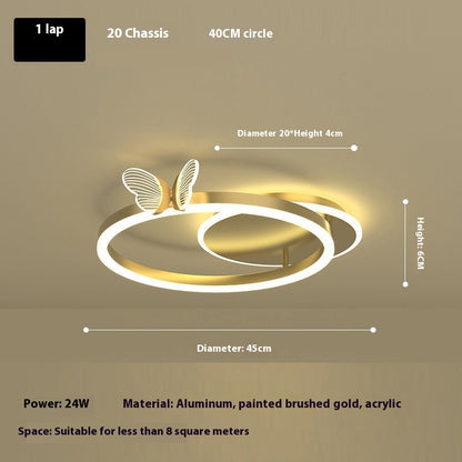 Butterfly Ceiling Lamp Eye Protection