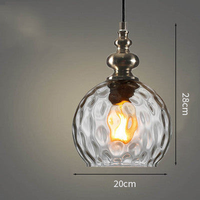 Simple Creative Retro Single Head Small Chandelier