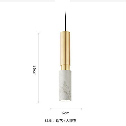 Marble Chandelier Light Luxury Background Wall Bedroom Bedside