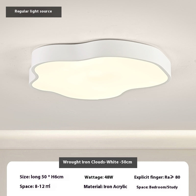 Cloud Ceiling Lamp Cream Wind Non-strobe High Display Room Lamp